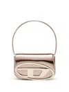 Diesel 1dr Shoulder Bag Woman Bronze In Gold