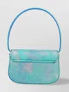 Diesel 1dr Structured Denim Shoulder Bag