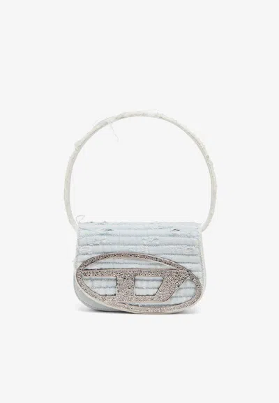 Diesel 1dr Top Handle Bag In Gray