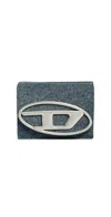 Diesel 1dr Tri Fold Coin Xs Ii Wallet 420 - Medium Blue In Blue