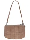 Diesel 1dr Twin Bag With Dual Zipper Pockets In Neutrals