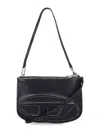 Diesel Women 1dr Twin Shoulder Bag With Logo In Black