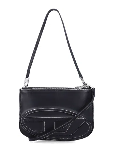 DIESEL DIESEL 1DR TWIN ECO-LEATHER SHOULDER BAG