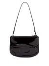 Diesel Bag 1dr Twin In Black Patent Leather In Black
