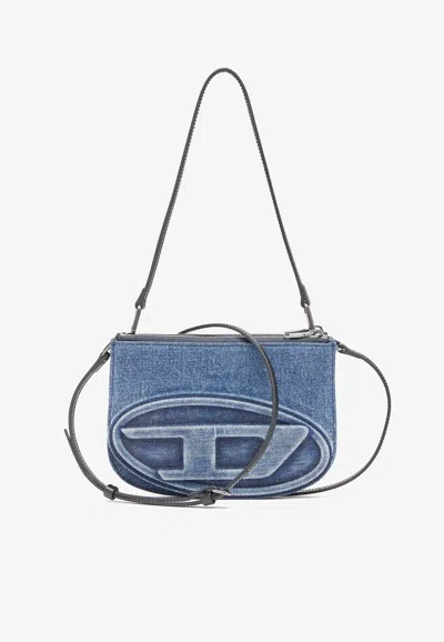 DIESEL 1DR TWIN DENIM SHOULDER BAG
