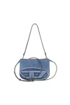 Diesel 1dr Twin-double-pouch Shoulder Bag In Solarised Denim