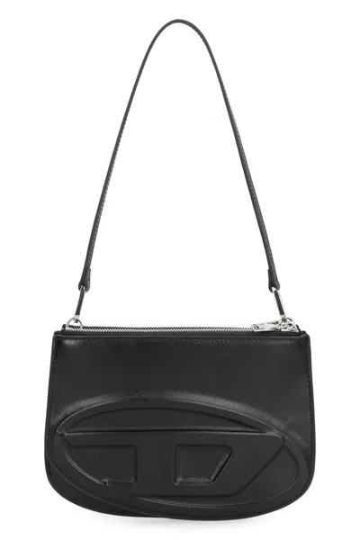 DIESEL DIESEL 1DR TWIN LEATHER SHOULDER BAG