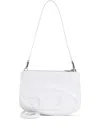 Diesel White 1dr Twin Shoulder Bag In White
