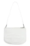 Diesel Womens T1003 1dr Twin Leather Shoulder Bag In White