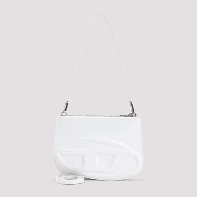 Diesel 1dr Twin Shoulder Bag In White