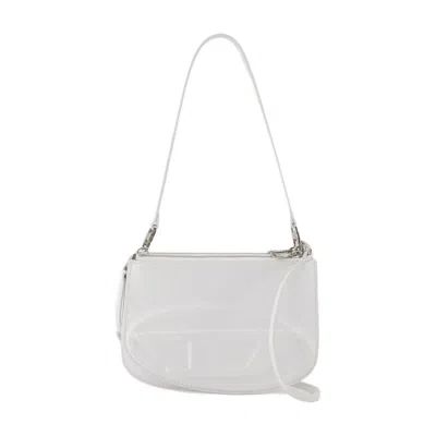 Diesel 1dr Twin Shoulder Bag - Leather - White