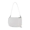 Diesel Womens T1003 1dr Twin Leather Shoulder Bag In White