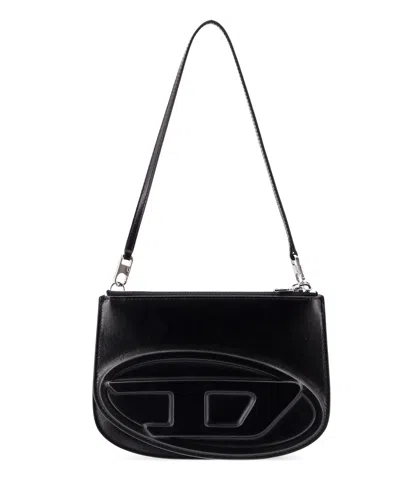 Diesel 1dr Twin Shoulder Bag In Black