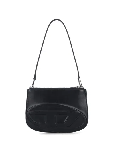 Diesel 1dr Twin Shoulder Bag In Black