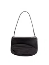 Diesel Black 1dr Twin Shoulder Bag In Black