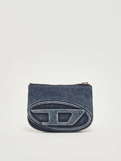 Diesel 1dr Twin Shoulder Bag In Blue