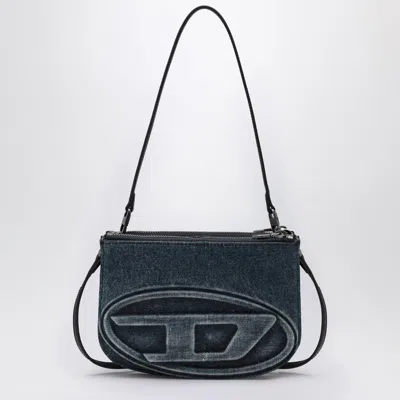 Diesel 1dr Twin Shoulder Bag In Denim