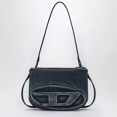 Diesel 1dr Twin Shoulder Bag In Denim