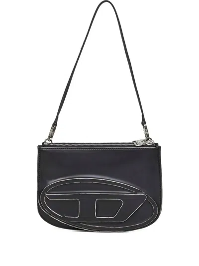 DIESEL DIESEL 1DR TWIN SHOULDER BAG WITH LOGO