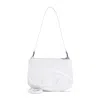 Diesel 1dr Twin White Leather Mini Bag In White