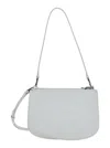 Diesel Womens T1003 1dr Twin Leather Shoulder Bag In White