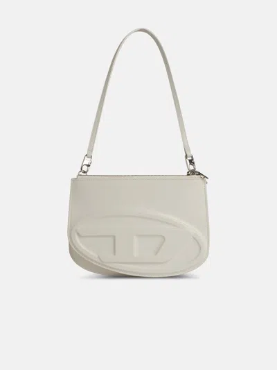 Diesel '1dr Twist' White Leather Bag