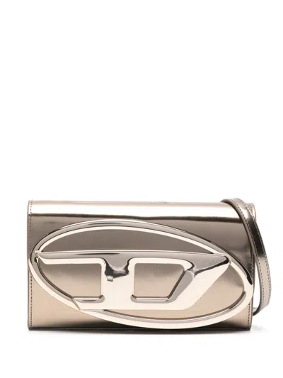 Diesel Sleek And Stylish Wallet Design In Gold