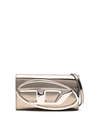 Diesel Sleek And Stylish Wallet Design In Gold