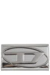 Diesel 1dr Wallet Strap Bag In Silver