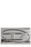 Diesel 1dr Wallet Strap Bag In Silver