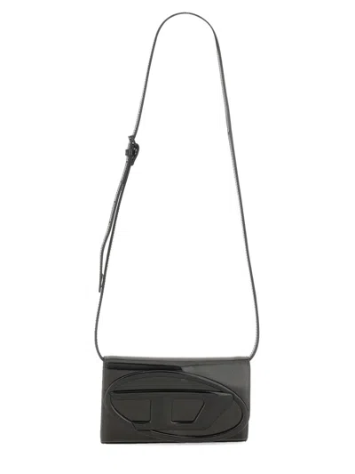 Diesel 1dr Wallet Strap In Black