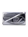 Diesel 1dr Wallet Strap In Silver