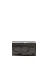 Diesel 1dr Wallet Strap Wallet In Black