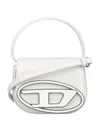 Diesel "1dr" Xs Cross Body Bag In Silver