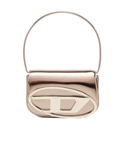 Diesel Metallic Cross Body Bag In Multi