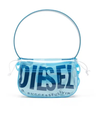 Diesel 1dr-iconic Shoulder Bag In Blue