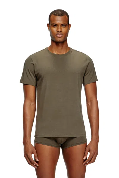 Diesel 2-pack T-shirts In Fluid Jersey In Multi