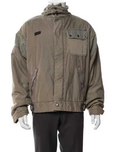 Pre-owned Diesel 2000's Utility Jacket In Green