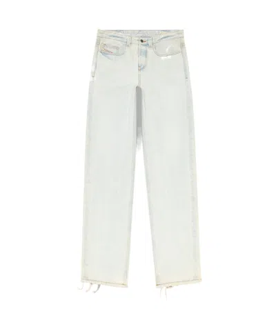 Diesel 2001 D-macro 09j81 Jeans In White