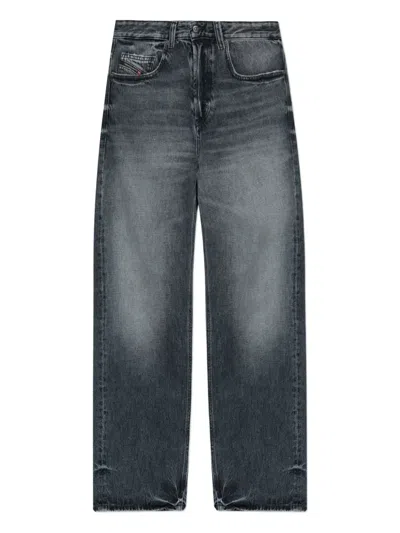 Diesel 2001 D-macro Faded Jeans In Gray