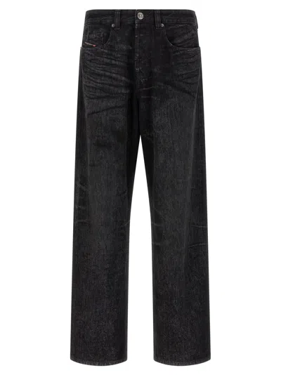 Diesel 2001 D-macro-fsh Jeans In Black