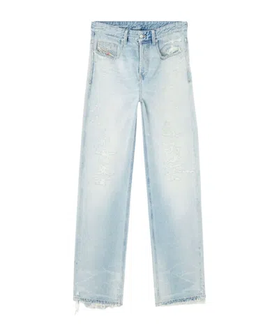 Diesel 2001 D-macro Jeans In Blue