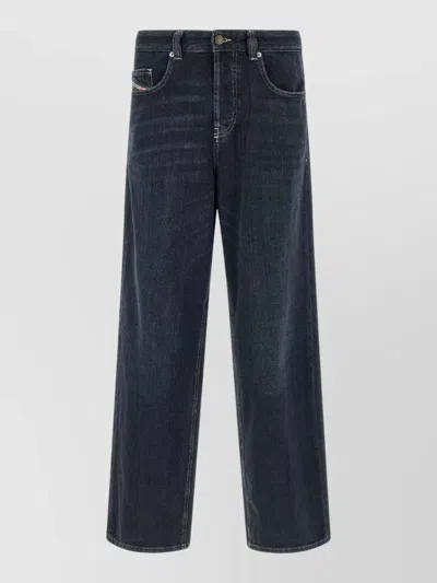 Diesel 2001 D Macro Jeans Belt Loops In Blue