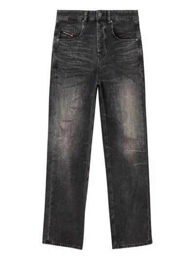 Diesel 2001 D-macro Jeans In Black