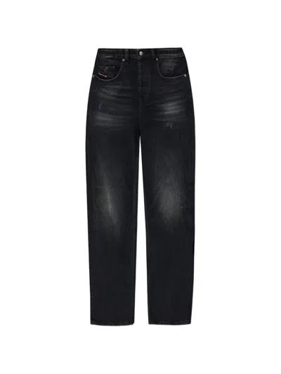 Diesel 2001 D-macro Jeans In Black