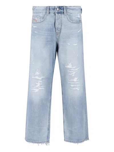 Diesel 2001 D-macro Jeans In Blue