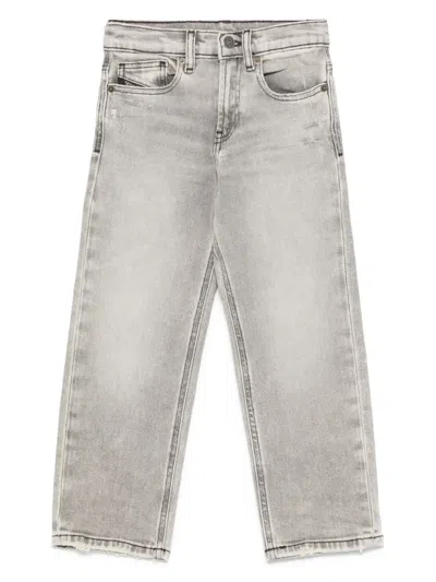 Diesel Kids' 2001 D-macro Jeans In Grey