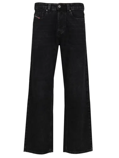 Diesel Relaxed Fit 2001 D-macro Jean In Black