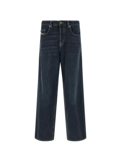 Diesel 2001 D Macro Jeans Belt Loops In Blue