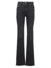 Diesel Faded Wash Flared Denim Trousers